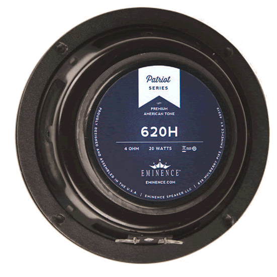 Eminence 620H 6" 20watts 4 Ohm Guitar Speaker - Click Image to Close